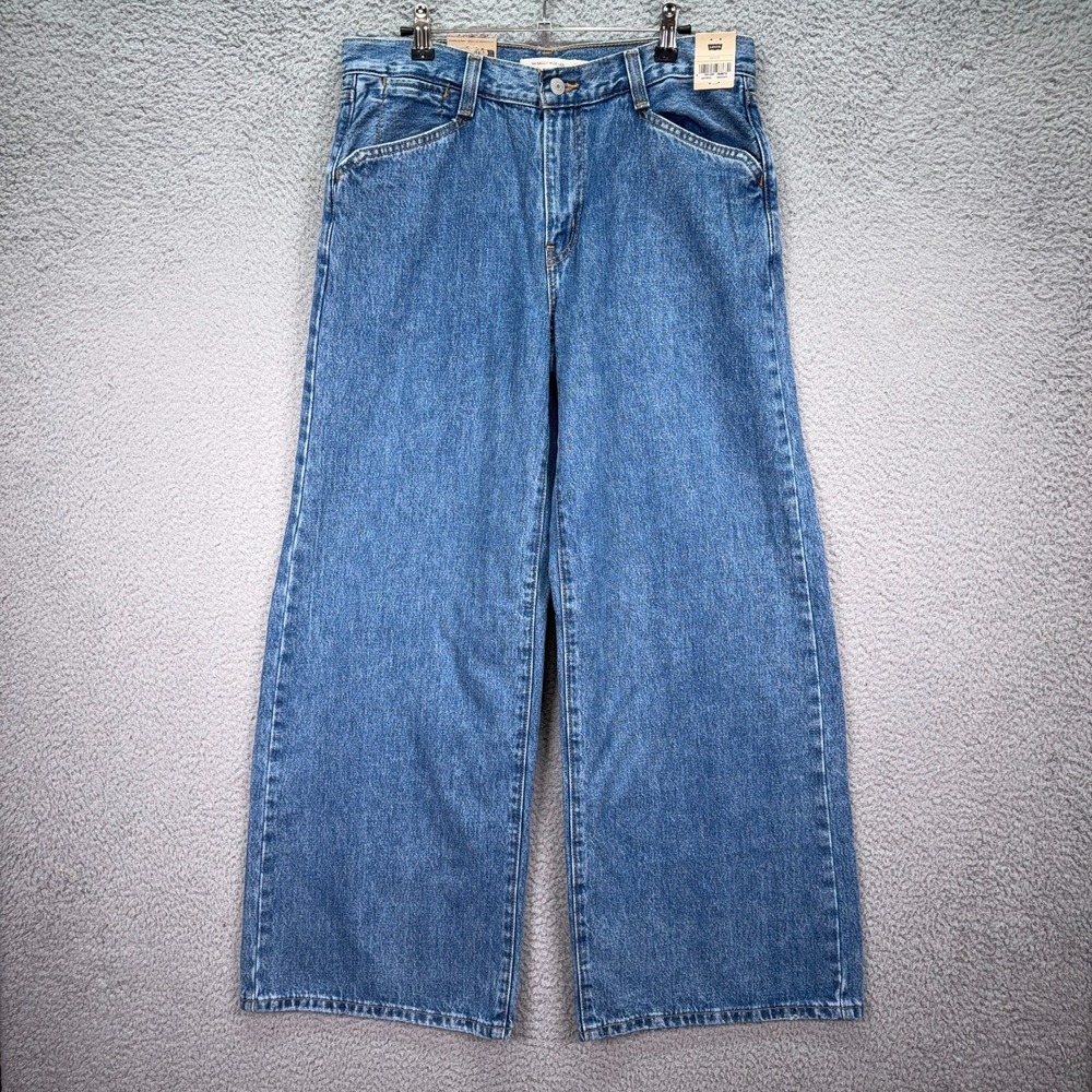 Levis Jeans Womens 29x31 Blue '94 Wide Leg Baggy Mid Rise Skater Grunge Y2K